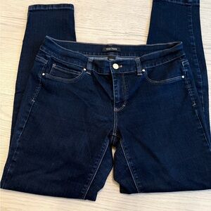 WHBM skinny regular medium fat wash jean